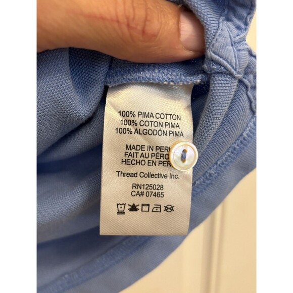 Psycho Bunny Kids Polo Shirt Medium (10-12 Years Old) blue collared  logo - Picture 4 of 7